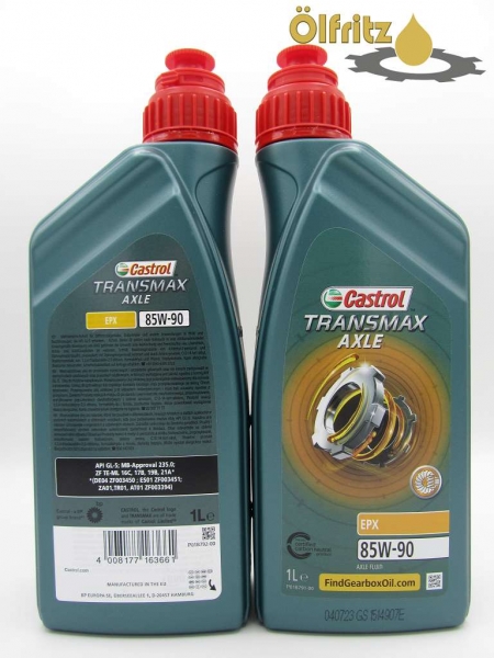 Castrol Transmax Axle EPX 85W-90 Achsgetriebeöl 1l